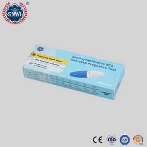 [Hot Item] Hot Sale Home Use One-Step Rapid Diagnostic Urine HCG Colloidal Gold Semi Quantitative Pregnancy Test Kit Manufacturer
