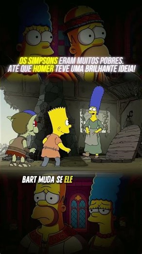 521 THE SIMPSONS WERE VERY POOR UNTIL HOMER HAD A BRILLIANT IDEA! #shorts