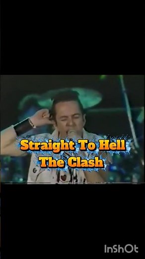 The Clash - Straight To Hell,Live. #theclash #punk #punkmusic #punkrock #livemusic