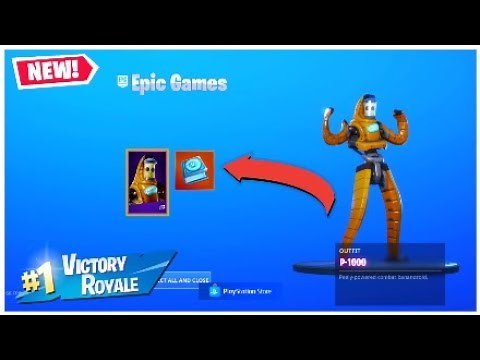 *UNLOCKING* The New EXCLUSIVE P-1000 Peely Skin in Fortnite..