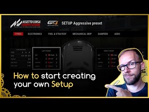 How to start creating your own setup in Assetto Corsa Competizione - Beginner Tutorial