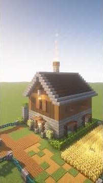 Minecraft Easy Starter House | Tutorial 7 #minecraft