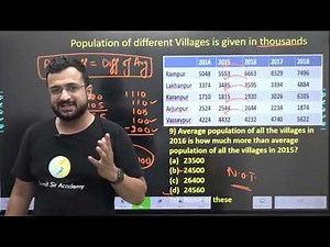 Awesome DI Trick | Data Interpretation by Sumit Sir | Data Interpretation Tricks