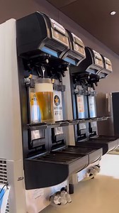 14K views · 258 reactions | There are automated beer pouring machines in the Tokyo airport. It has all these robotics to get the perfect foam at the top. My niece recorded her grandmother getting a beer  | Amy Coveno | Facebook