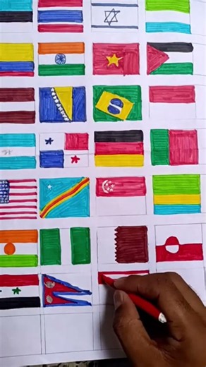 countries flag drawing/Which is your flag , Comment your country flag , Live flag drawing, LiveArt