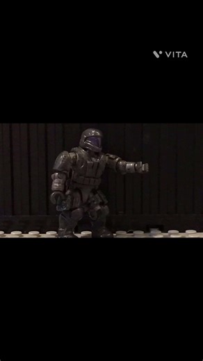Funny halo stop motion#animation#funny