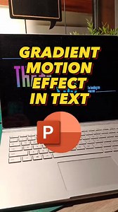 Lets make colorful gradient effects in text for your end slide. #PowerPoint365 #creative #study #powerpointdesign | Arif Hassan