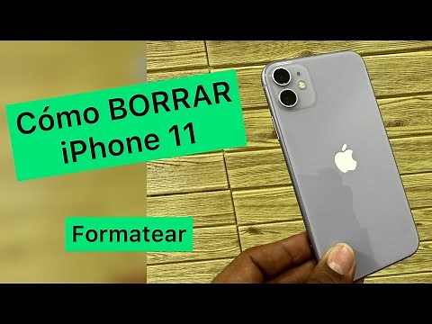 Como formatear iPhone 11 - COMO BORRAR EL iPhone - eliminar bloqueo