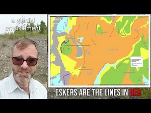 Glacial Landforms: Eskers - W3TC #science #geology #engineering