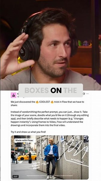 Google's Veo 3 Tip: Annotate your starting frame for better visual control