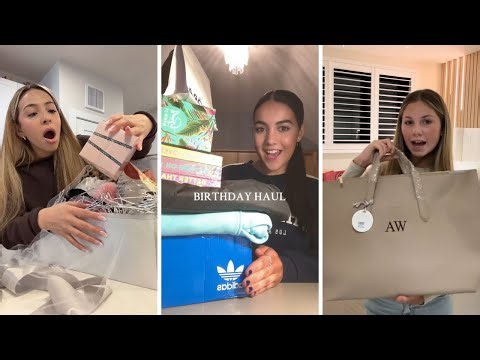 Birthday Haul | TikTok Compilation