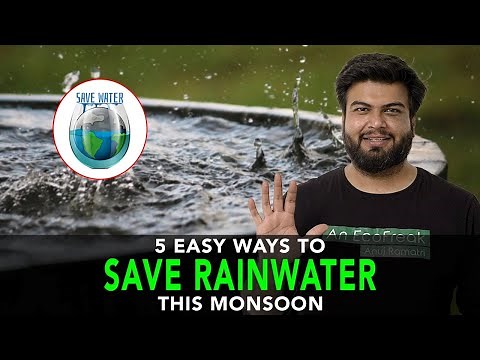 5 Easy Ways To Save Rainwater This Monsoon | Anuj Ramatri - An EcoFreak