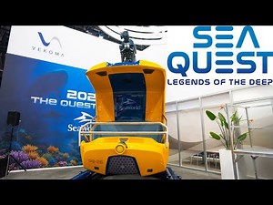 SEAQuest: Legends of the Deep Ride Vehicle Unveiling and Interviews from IAAPA