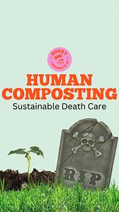 Mel Zee: DARK LORE | Human composting—yes, it’s real. Instead of a casket or cremation, your body is turned into nutrient-rich soil through a process called... | Instagram