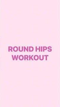 💘 Save this 2Min Round Hips Workout! 💘