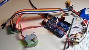 Stepper motor just vibrates, sometimes turns 20~45 degrees when varying speed