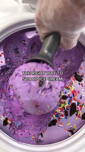 Proper Techniques for Scooping Ice Cream