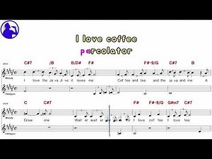 Manhattan Transfer-Java jive karaoke sheet music,MR for players,chord,chorus,Lyrics add(Ye karaoke)