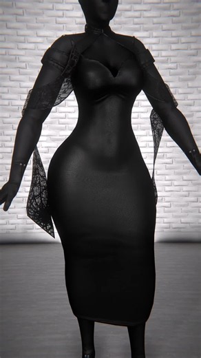 Divine Duchess Dress by KC Polygons (Tris): 2,716 36 4k PBR Textures Multiple Rigs - #kayceecore #vrchat