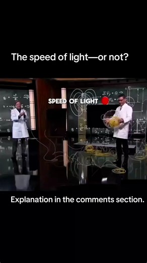 Is this really the speed of light? Watch to find out! #shorts