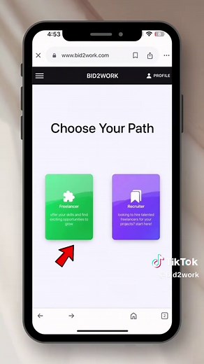 bid2work على TikTok
