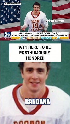 9/11 hero to posthumously receive Presidential Medal of Freedom #foxnews #news #shorts #patriotism
