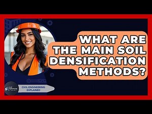 What Are The Main Soil Densification Methods? - Civil Engineering Explained