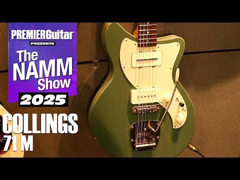 Collings 71 M Offset Solidbody Guitar Demo | NAMM 2025