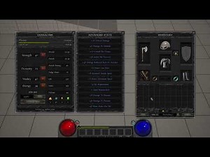 Unreal Engine Top-Down RPG Template: Advanced Stats