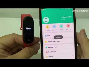 How to Reset M4 Smart Band | Fitpro Watch App