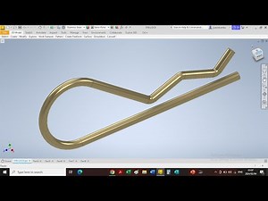 HOW TO DRAW A PIN LOCK USING AUTOCAD, WITH SWEEP OPTION IN AUTODESK (CAD161S UNISA Tutorial)