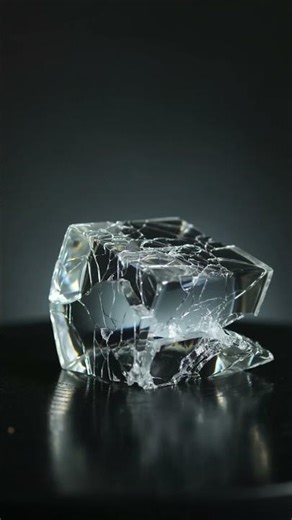 Shattering Glass Cube 🧊💥 (4K)