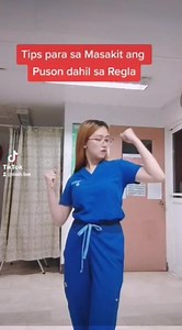 Health Tips : Tips para sa Masakit ang Puson Dahil sa Regla 😣🩸 | Nurse Dash.bee