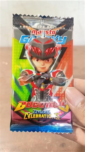 Unboxing BoBoiBoy Galaxy Card #boboiboy