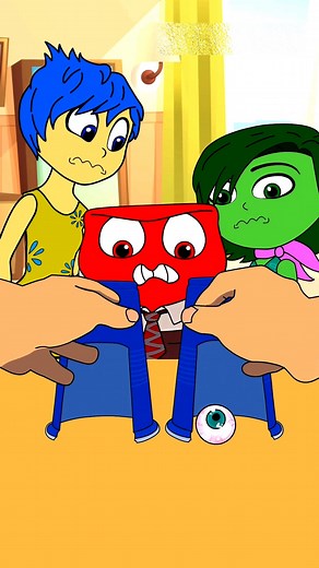 The secret's out ! 😱 Don't miss this exclusive reveal of the Eyeball Cup Magic Trick - Inside Out 2 ! | Toon Challengers