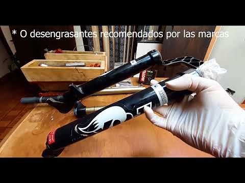 Mantenimiento casero a suspensión u horquilla FOX 32 (Parte 1)