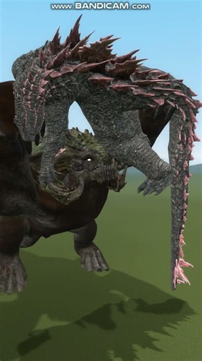 Godzilla vs. Methuselah (My first animation in gmod)