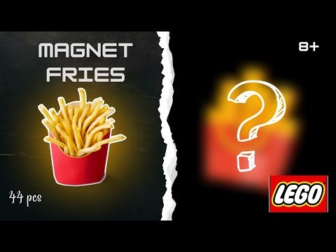 Crispy LEGO Fries? Watch This Block Tech Build Come to Life! 🍟🔥