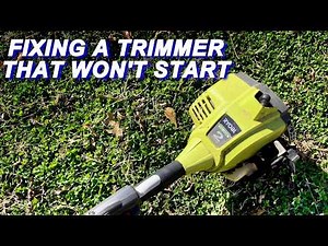 Fixing A Ryobi Trimmer That Won't Start.