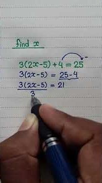 Can You Get x=6? Equation Challenge #algebra #maths
