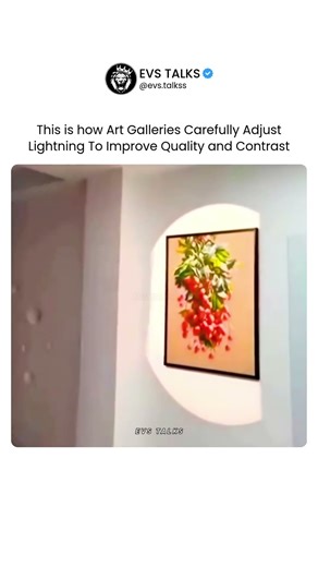 The Hidden Lighting Tricks Art Galleries Use 🖼️✨ | Contrast Makes All the Difference