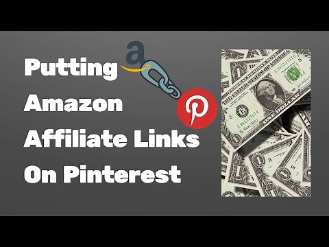 Using Amazon Affiliate Links on Pinterest tutorial