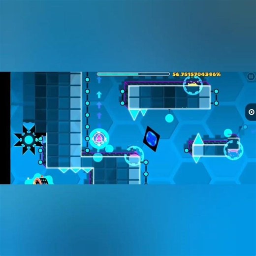 (;i complete B processing in Geometry Dash;)