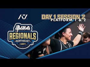 2025 USA Powerlifting Northeast Regionals - Day 1, Session 2, Platforms 1&2