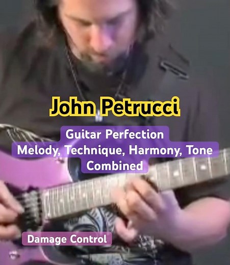 John Petrucci : Damage Control (guitar perfection) melody, technique, tone #guitarshred #rock