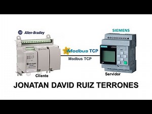 PLC MICRO 820 (ALLEN BRADLEY) & LOGO! v8 (SIEMENS) - MODBUS TCP