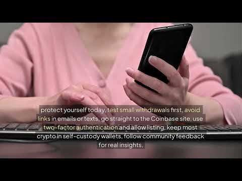 Coinbase Warning — Phishing & Withdrawal Nightmares Revealed