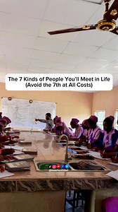 1.1M views · 32K reactions | The 7 Kinds of People You’ll Meet in Life. Avoid the 7th at All Costs. | Teacher Chike | Facebook