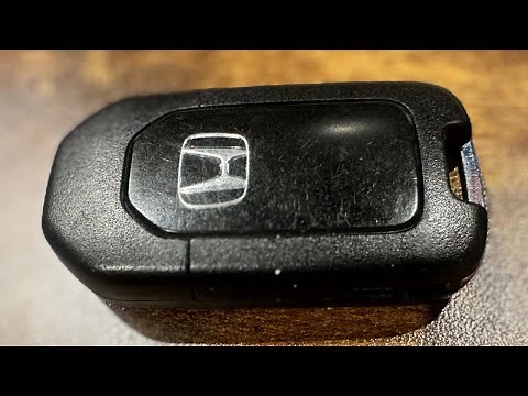 Honda Key Fob Battery Change (How-To)