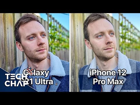 Samsung Galaxy S21 Ultra vs iPhone 12 Pro Max - CAMERA Comparison! | The Tech Chap